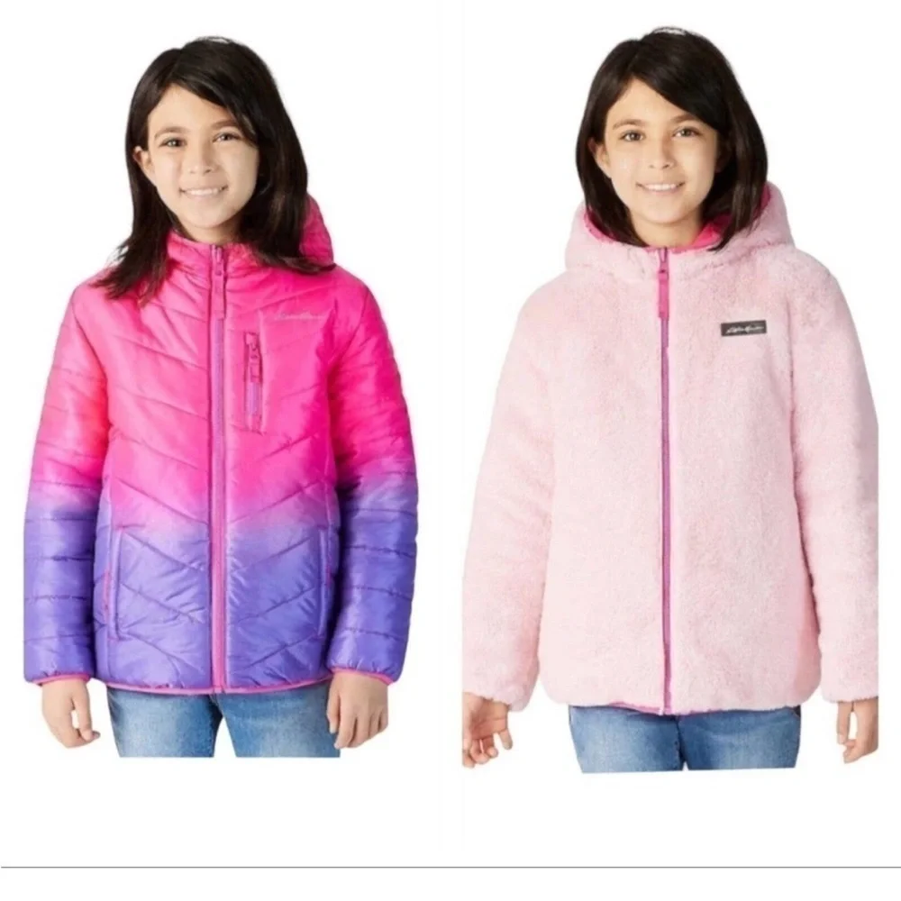 Eddie Bauer Deer Harbor Reversible Hooded Coat